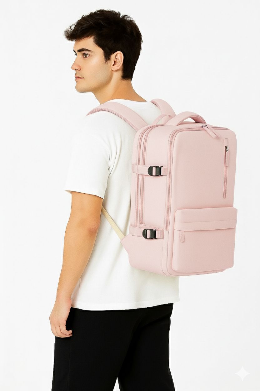 Travel & Laptop Backpack – Premium Waterproof Business Bag for Men
